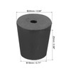 sourcing map Rubber Tapered Plug 18mm to 24mm Solid Test