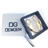 DEWGEM Heavy Ear Hangers for Tunnels - Gold Ear Stretching