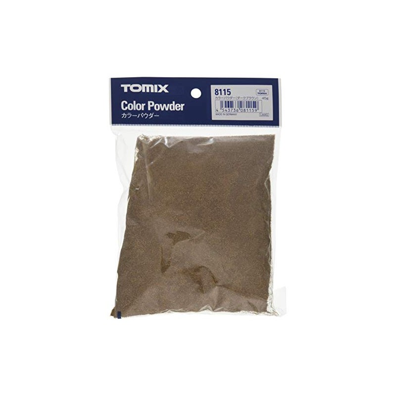 TOMIX N gauge Color Powder Dark Brown 8115 Railway Model