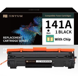 JINTUM 141A Compatible Toner Cartridge Replacement for HP 141A Black Toner Cartridge for HP W1410A Works with HP M110w, MFP M140w, MFP M139w Printers ( with Chip)