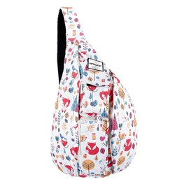 HAWEE Travel Chest Bag Sling Shoulder Bag Backpack Crossbody Shoulder Bag Daypack Casual for Men Women Teenager Work Travel Study Outdoor Climbing Hiking Running, Little Fox, Casual