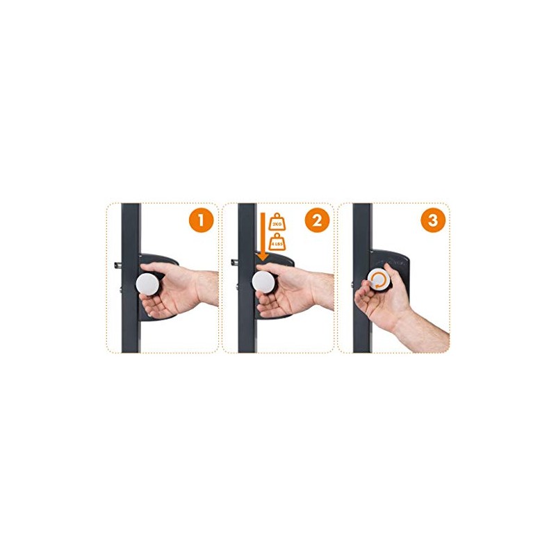 LOCINOX KIDLOC-2 SECURITY BUTTON HALF PRESSURE PAIR