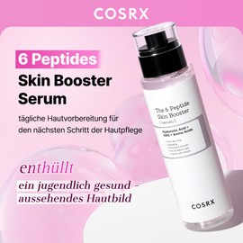 COSRX 6 Peptide Collagen Serum with Copper Peptides, Toner Face for Skin Renewal & Firming with Niacinamide & Hyaluronic Acid, Anti-Ageing, Soothing Skin Care Booster, Korean Skincare, 150 ml