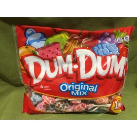 Dum Dums Original Variety Pops - Lollipop Suckers Candy - 1 lb Bag