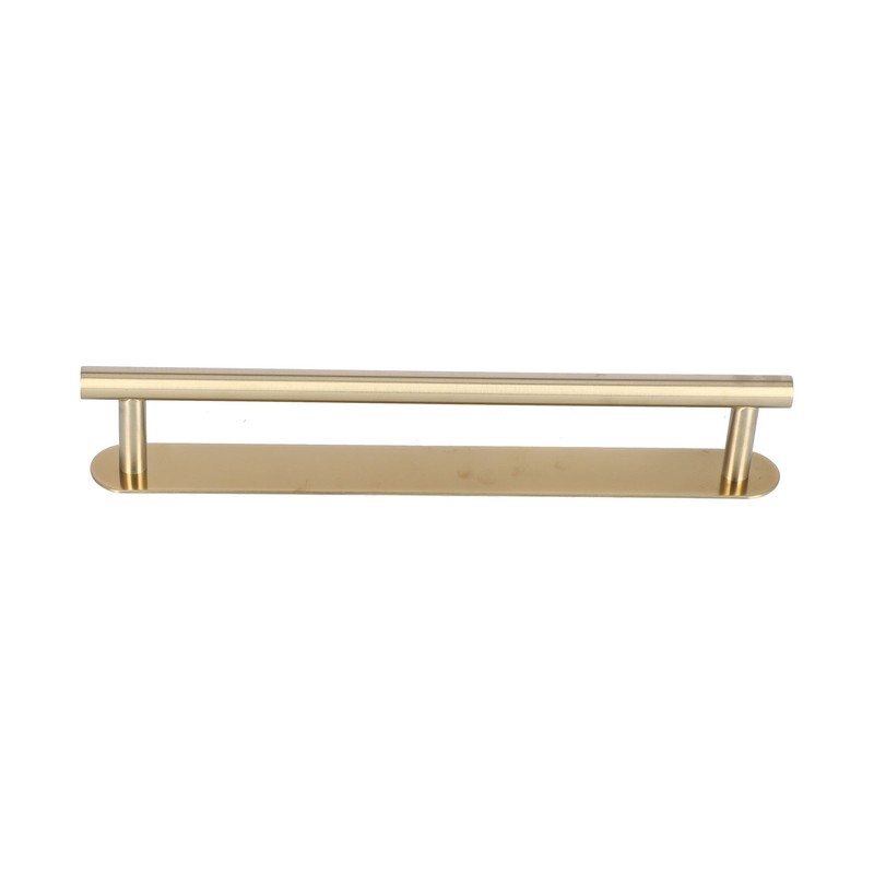 Single Rod Towel Bar 304 Stainless Steel Wall Mount Adhesive