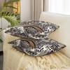 Feelyou Leopard Print Throw Pillow Covers for Couch Sofa Bed,Set