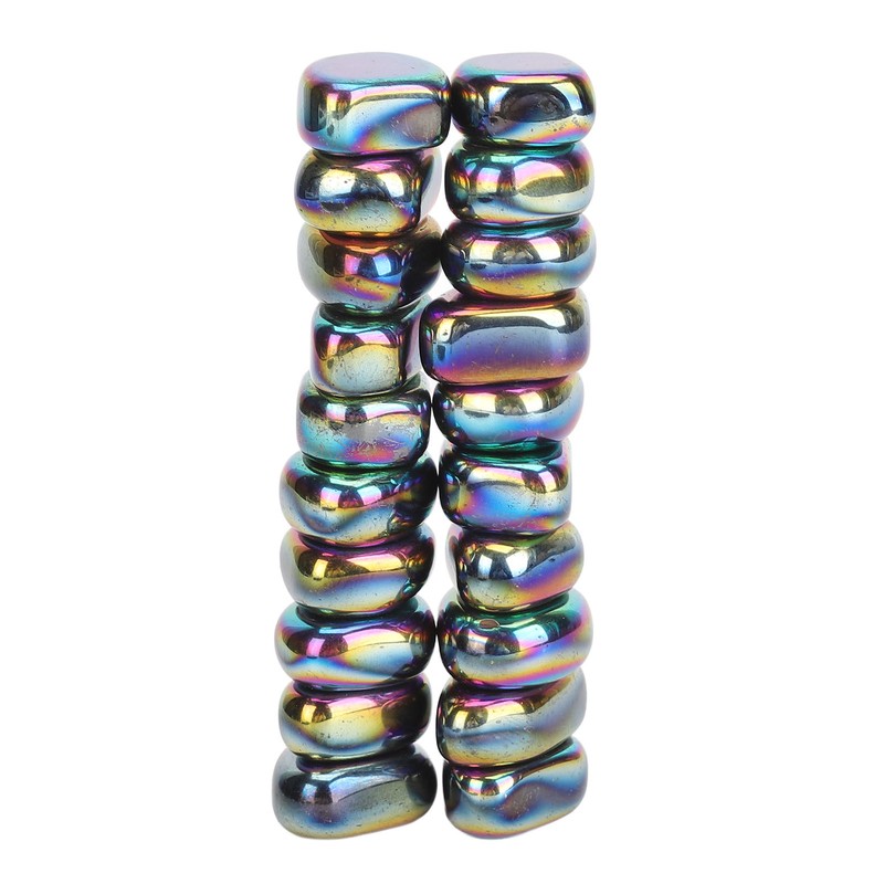 20Pcs Ferrite Putty Stones Decompression Small Size Satisfying Magnet Rock