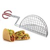 Taco Shell Tongs for Frying by StarBlue - 8 Inch