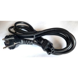 LINETEK 6' ft Europe EU 3 Prong Power Cord IEC320 C5 to CEE 7/7 3-Prong Mickey Mouse