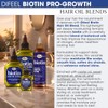 Difeel Aceite para el cabello con biotina premium 7.1 oz.