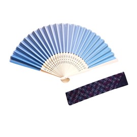 VX メンズ 軽量 扇子 扇子袋付 (VXLBE-715)