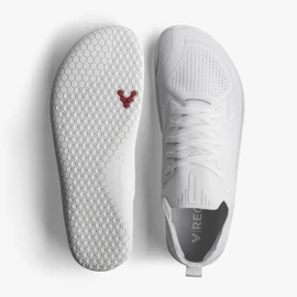 VIVOBAREFOOT Primus Lite Knit Womens | Barefoot Trainers | Ultra-Lightweight Shoe | Build Strength, Balance & Mobility | Wide Fit Grounding Shoes Bright White