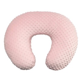iEvolve Nursing Pillow Cover Breast feeding Pillow Support Positioner lounger cover for Baby Boy Girl, Cover Only(Pink)