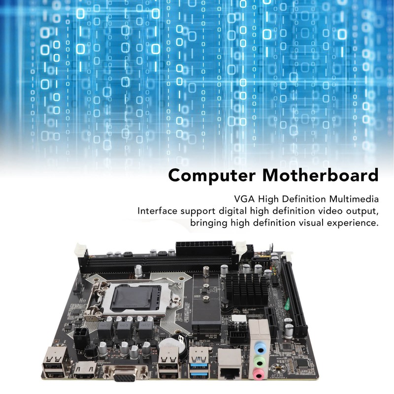 Computer Motherboard M ATX Fast Reading Dual Channel DDR3 Memory