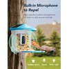 GNCC Smart Bird Feeder with Camera Wireless Outdoor, 1080P Wild