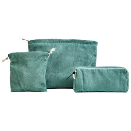 Toiletry Bag Cosmetic Bag Makeup Organiser, Green