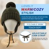 Pesaat Knitted Baby Winter Beanie Earflap Warm Hat for Infant