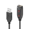 sonero® USB 2.0 Kabel, aktives Verlängerungskabel mit Signalverstärker, Datenkabel, USB-A