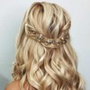Asooll Adornos para El Cabello de Novia con Diamantes de