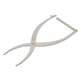 gernie Regla para Cejas, 3 Puntos de posicionamiento Tatuaje ceja Regla de Acero Inoxidable ceja Plantilla Regla portátil Permanente ceja Maquillaje de medición Herramienta simétrica