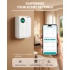 RoyAroma Waterless Essential Oil Diffuser for Home & Office, Smart