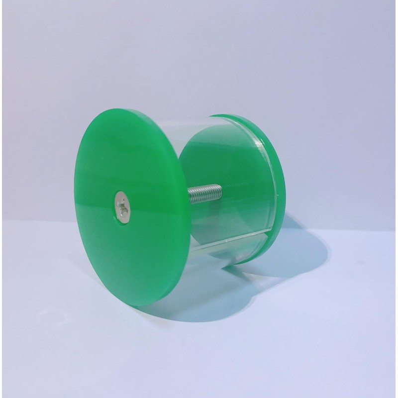 KUQILEY Postage Stamp Dispenser Stamp Roll Dispenser Stamp Holder -Green