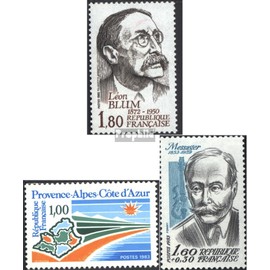 France 2373,2374,2375 (Complete.Issue.) 1982 Special Stamps (Stamps for Collectors)