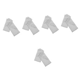 Healvian 5pairs Uv Fingerless Gloves for Gel Nail Manicures Protective Uv Gloves for Outdoor Activities Breathable Material for Comfort Suitable for Hand