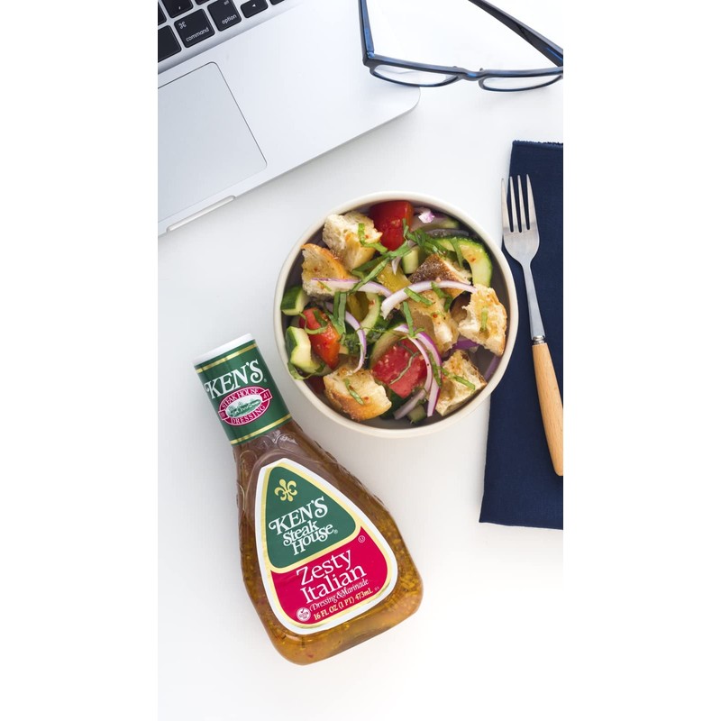 Ken's Steak House Steak House Zesty Italian Dressing (16 Fl