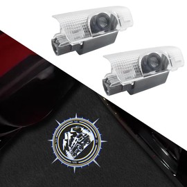2 PCS LED Car Door Logo Lights Compatible for 4Runner 2010-present Courtesy Projector Laser Welcome Light Puddle Lamp Car Accessories (Second Hand, 4R 2010-present)