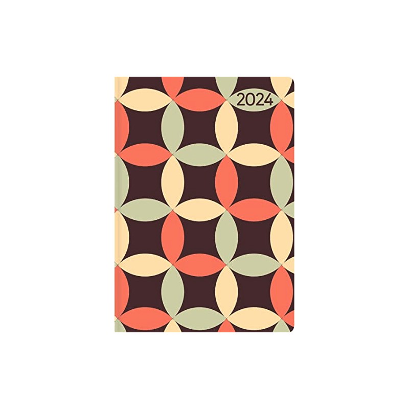 Ladytimer Mini Retro 2024 Pocket Calendar 8 x 11.5 cm