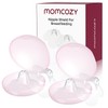 Momcozy Nipple Shields for Breastfeeding Newborn, Contact Nipple Shields Food-Grade