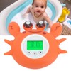 Crab Bath Thermometer Cartoon IPX7 Waterproof Digital Water Temperature Thermometer