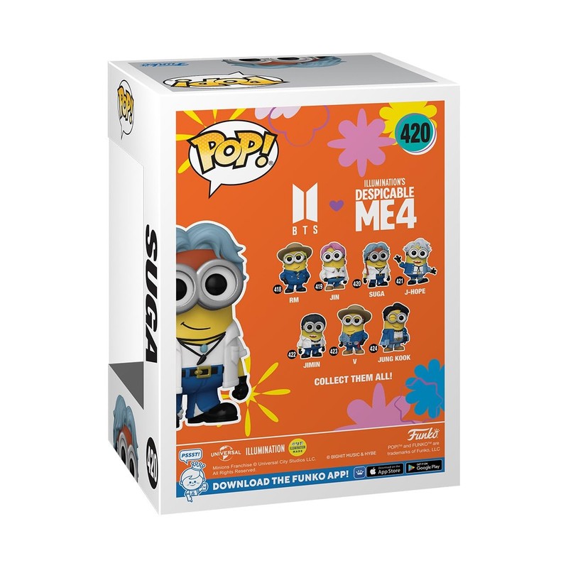 Funko Pop! Rocks: Minions x BTS - SUGA