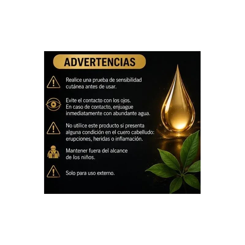 Shampoo Tinte Negro Instantáneo Cubre Canas Jengibre 500ml