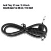 Acouto Flash Sync Cable 3.5mm Jack Plug Flash Sync Cable
