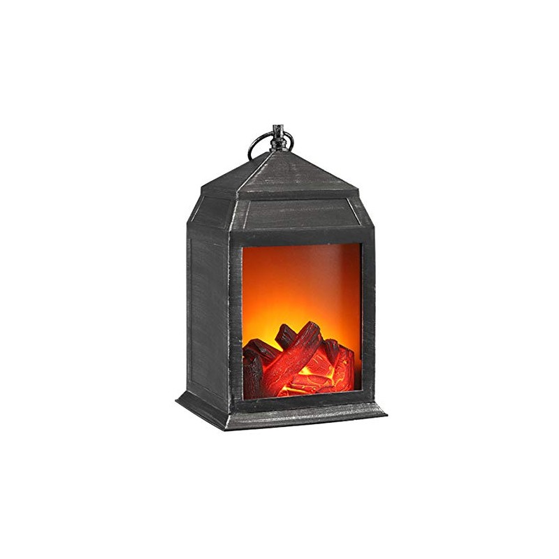 Haushalt International LED Fireplace Lantern
