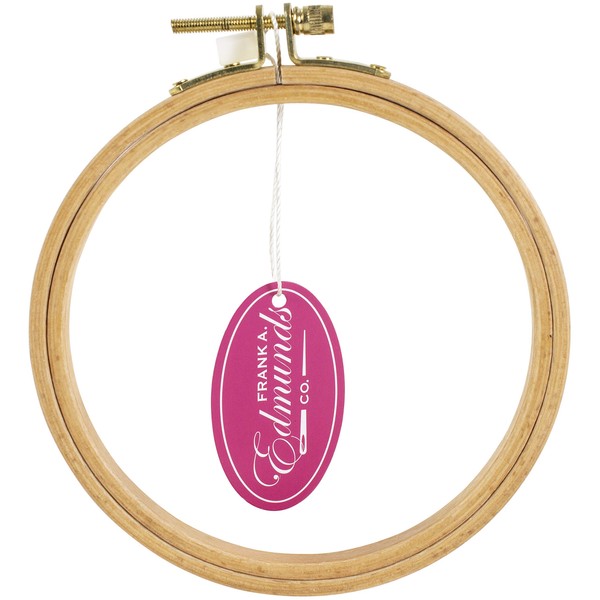 FRANK A EDMUNDS Embroidery Hoop, 5"