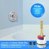 Dreyoo Round Stem Washerless Cartridge Compatible with Danze DA603567, Shower