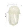 Mipcase 50pcs Fishing Bait Cage Trap for Crawfish Shrimp Crab