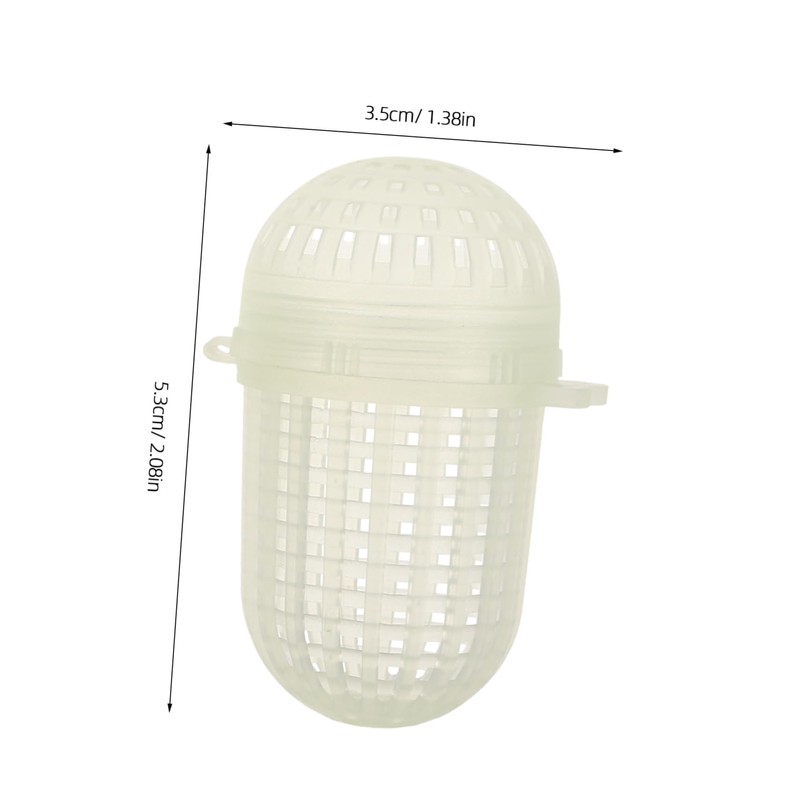 Mipcase 50pcs Fishing Bait Cage Trap for Crawfish Shrimp Crab