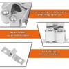 Giantree 6 PCS Cabinet Latch Double Roller Catch Hardware for