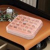 COWFEX Multiple Velvet Ring Storage Organizer Display Tray Jewelry Box