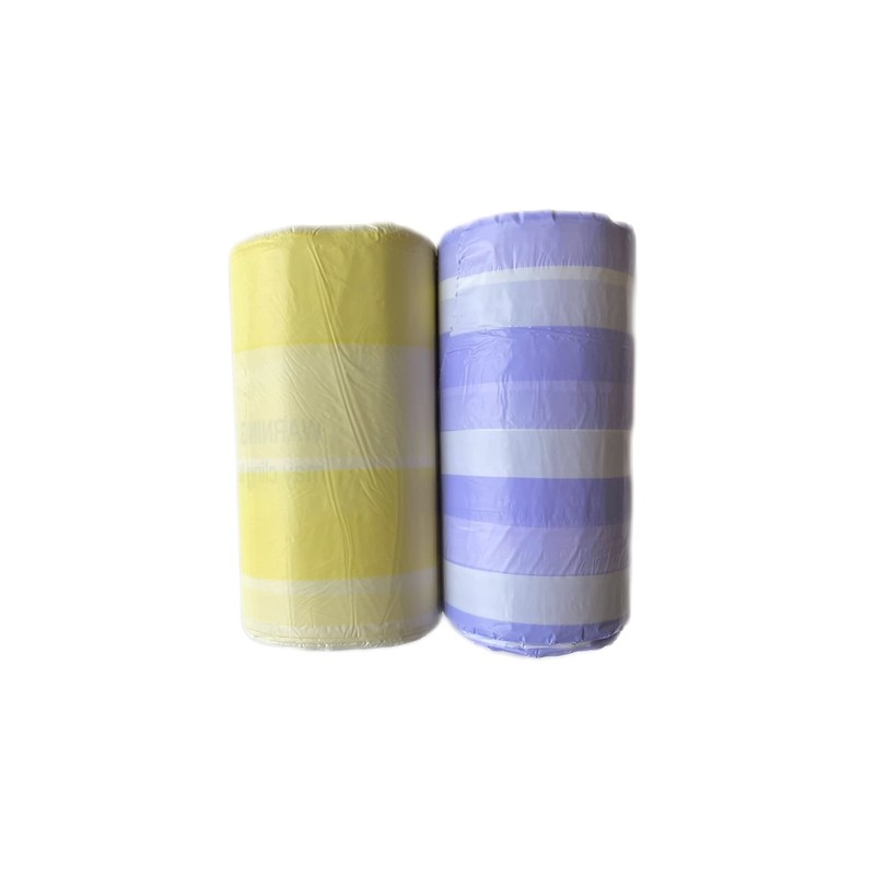 Hero Small Flap-Tie Trash Bags - 4 Gallon, Lavender &