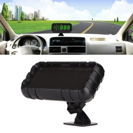 GPS Speedometer, HUD Digital Display MPH/KMH Overspeed Alarm, Fatigue Driving Alarm, Mileage Measurement, Driving Time Car Head Up Display for All Car Vehicle Motorcycle USB Power