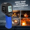 Laser Infrared Thermometer, GR-1580-APP Adjustable Emissivity with Phone APP Function