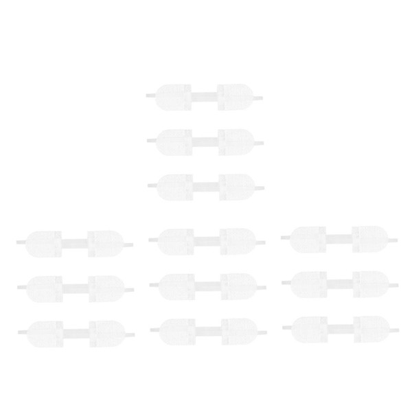 Beavorty 12 pcs Wound Closure Strips White Butterfly Bandages for