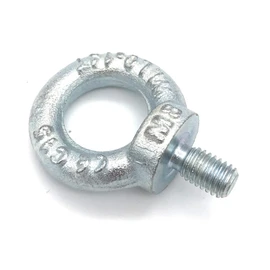 C15 – M8 Galvanised Eye Bolts – Load Capacity: 140 kg – Pack of 5 – [Choice of Sizes] Crane Eye Lashing Eye Bolt Eye Bolt Eye Bolt Ring Bolt Similar to DIN 580 (M8)