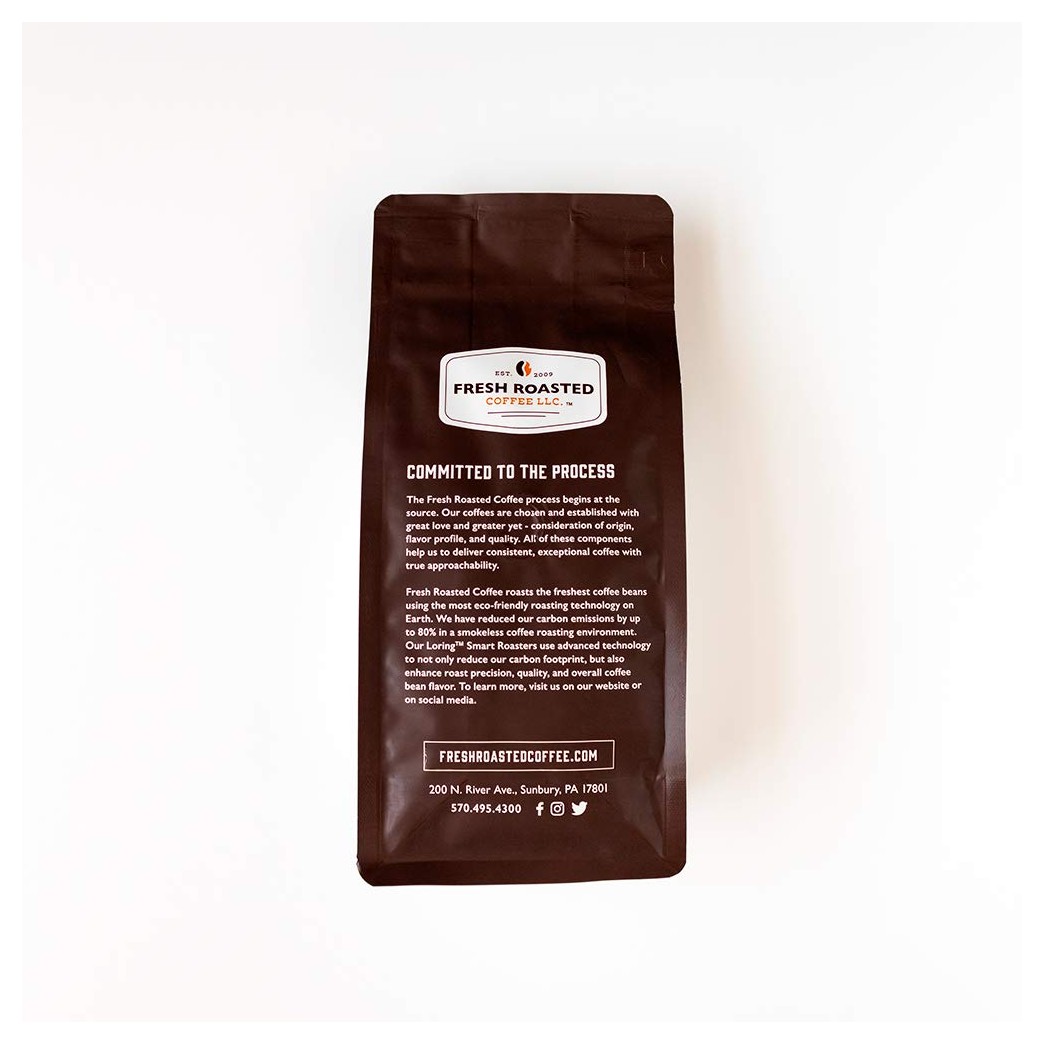 Fresh Roasted Coffee LLC, Dark Sumatra Mandheling Coffee, Dark Roast, Whole Bean, 12 Ounce Bag