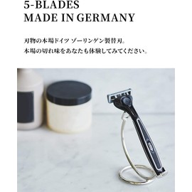 Schick Quattro 5 Titanium Holder (with blade + 1 replacement blade) Shaver Razor